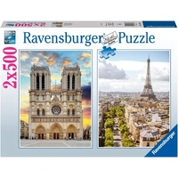 Ravensburger - A Visit To Paris Puzzle 2 x 500pc