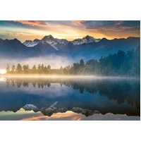 Ravensburger - Sunrise over Lake Matheson, New Zealand Puzzle 1000pc