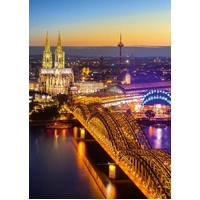 Ravensburger - Luminous Cologne Puzzle 1000pc