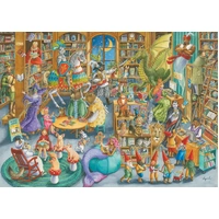 Ravensburger - Midnight at the Library Puzzle 1000pc