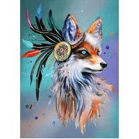 Ravensburger - Boho Fox Puzzle 1000pc