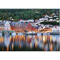 Ravensburger - Bergen, Norway Puzzle 1000pc 