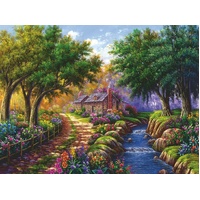 Ravensburger - Cottage by the River Puzzle 1500pc