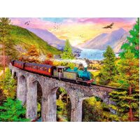 Ravensburger - Train Ride in Autumn Puzzle 1500pc