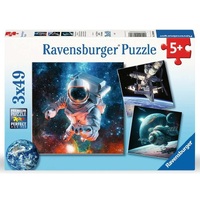 Ravensburger - Space Puzzle 3x49pc