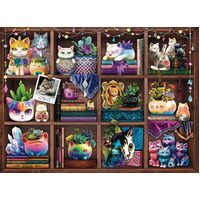 Ravensburger - Cats and Succulents Puzzle 500pc