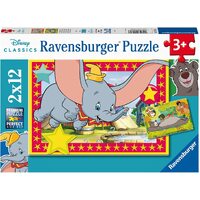 Ravensburger - Disney Adventure is Calling Puzzle 2x12pc