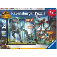 Ravensburger - Jurassic World Domination Puzzle 3x49pc