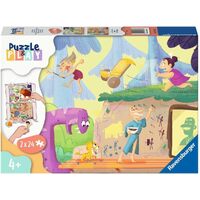 Ravensburger - Puzzle & Play Prehistoric People 2x24pc