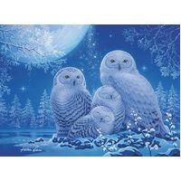 Ravensburger - Owls in the Moonlight Starline Puzzle 500pc