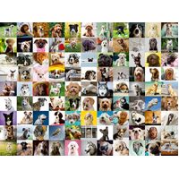 Ravensburger - 99 Lovable Dogs Large Format Puzzle 750pc