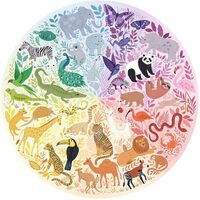 Ravensburger - Circle of Colours - Animals Puzzle 500p