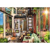 Ravensburger - Redwood Forest Tiny House Puzzle 1000pc