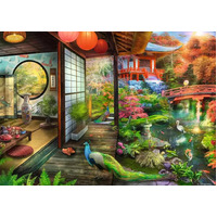 Ravensburger - Japanese Garden Teahouse Puzzle 1000pc