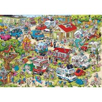 Ravensburger - Holiday Resort 1 - The Campsite Puzzle 1000pc