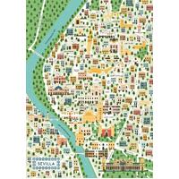 Ravensburger - Map of Seville Puzzle 1000pc