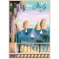 Ravensburger - Postcard from Capri Puzzle 1000pc