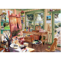 Ravensburger - My Haven The Artist's Shed Puzzle 1000pc