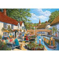 Ravensburger - Waterside Tavern Puzzle 1000pc