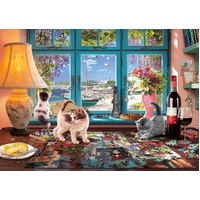 Ravensburger - The Puzzler's Desk Puzzle 1000pc