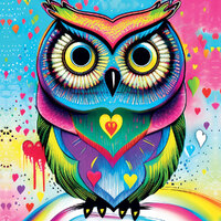 Yazz - Pop-art Owl Puzzle 1023pc