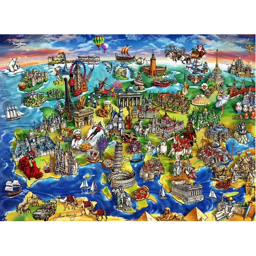 Anatolian - European World Puzzle 1500pc