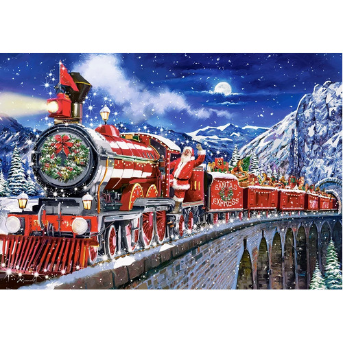 Castorland - Santa's Coming to Town Puzzle 1000pc