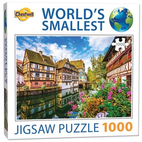 Cheatwell - World's Smallest Puzzle - Strasbourg Puzzle 1000pc