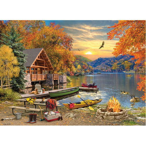 Cobble Hill - Lakeside Retreat Puzzle 1000pc