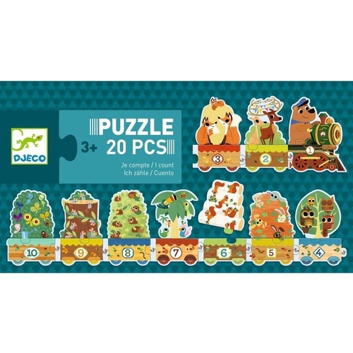 Djeco - I Count Puzzle 20pc