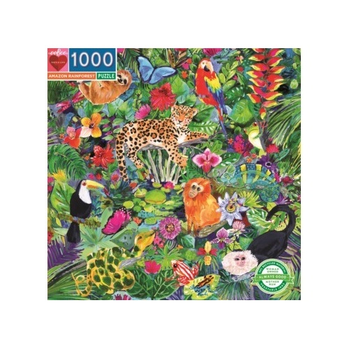 Buy eeBoo Amazon Rainforest Puzzle 1000pc