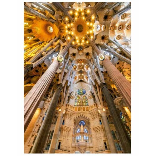 Educa - Inside Sagrada Familia Puzzle 1000pc