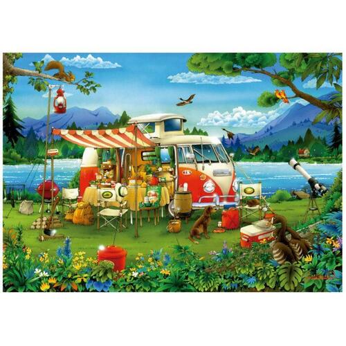 Educa - Camping Holiday Puzzle 1000pc