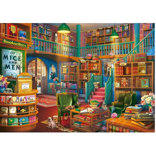 Educa - Wonderful Bookshop Puzzle 1000pc