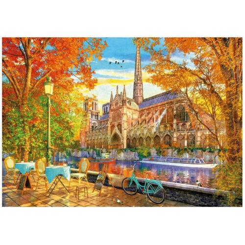 Educa - Notre Dame In Autumn Puzzle 1000pc