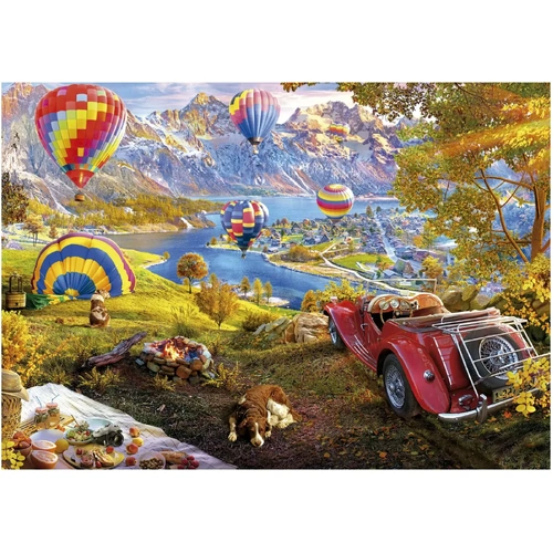 Educa - Hot Air Balloon Valley Puzzle 3000pc