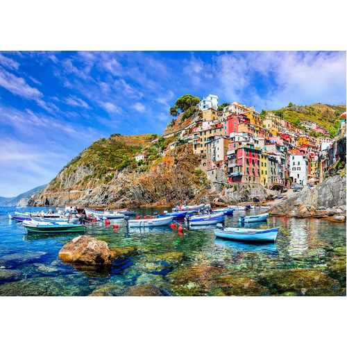 Enjoy - Riomaggiore, Cinque Terre, Italy Puzzle 1000pc