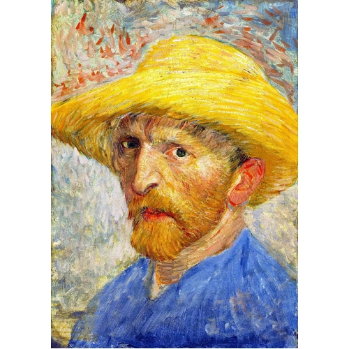 Enjoy - Van Gogh: Self-Portrait with a Straw Hat Puzzle 1000pc