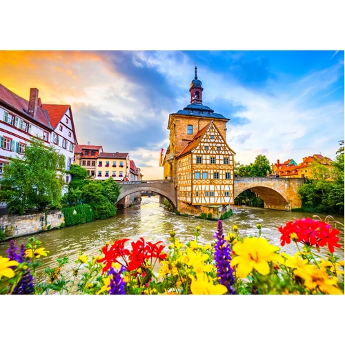 Enjoy -  Bamberg Old Town, Germany Puzzle 1000pc