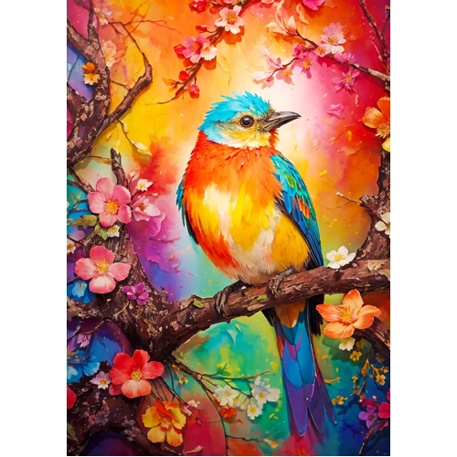 Enjoy - Colourful Birdie Puzzle 1000pc