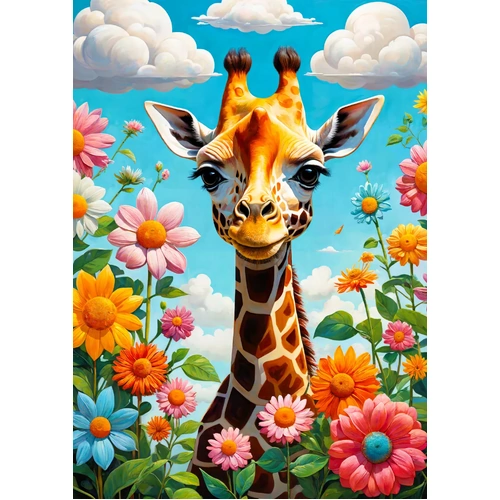 Enjoy - Cute Giraffe Puzzle 1000pc