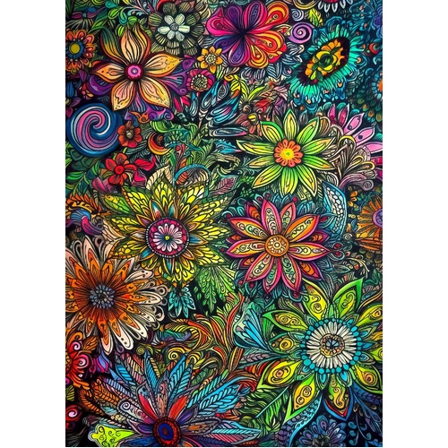 Enjoy - Flower Power Puzzle 1000pc