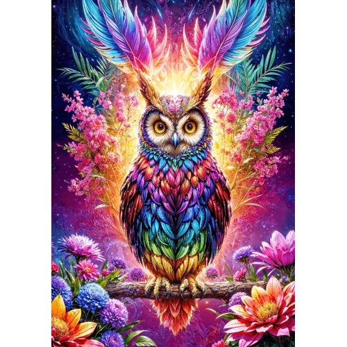 Enjoy - Neon Owl Puzzle 2000pc