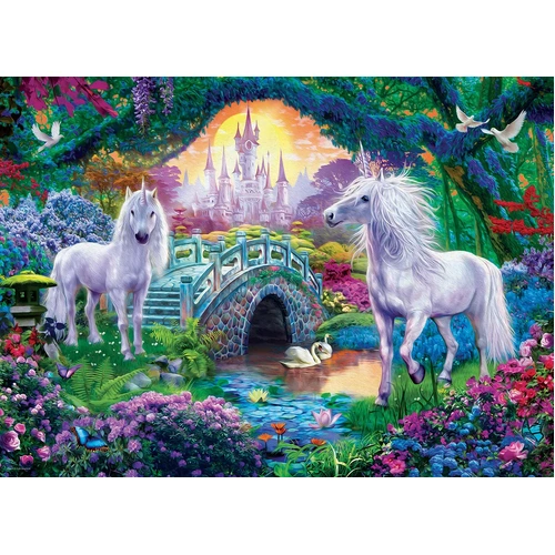 Eurographics - Unicorns in Fairy Land Large Piece Puzzle 500pc