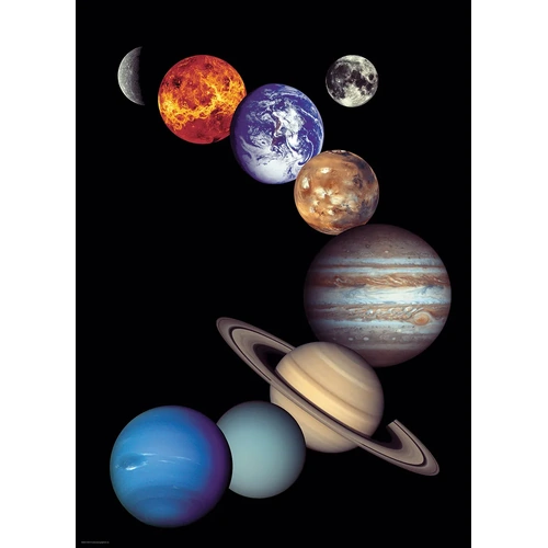 Eurographics - NASA Solar System Puzzle 1000pce