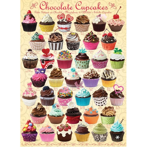 Eurographics - Chocolate Cupcakes Puzzle 1000pce