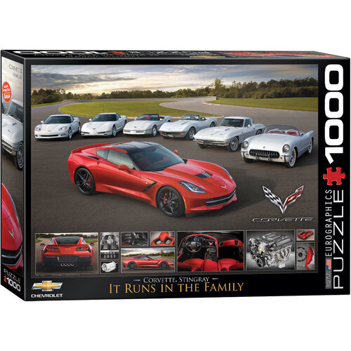 Eurographics - Corvette 2014 Stringray Puzzle 1000pc