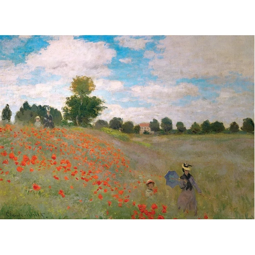 Eurographics - Monet, Poppy Field Puzzle 1000pc