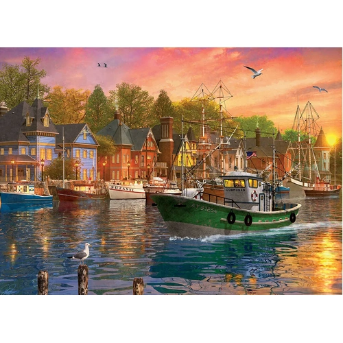 Eurographics - Harbour Sunset Puzzle 1000pc