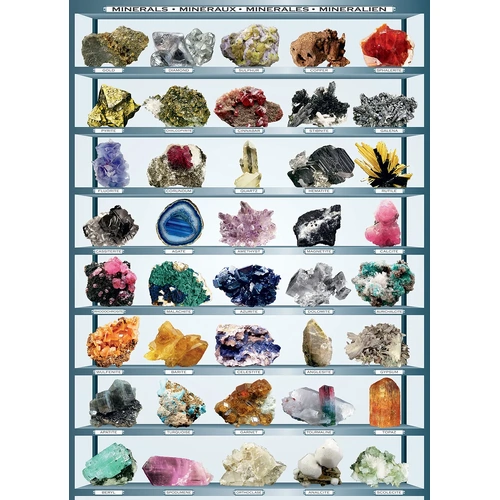 Eurographics - Minerals Puzzle 1000pc